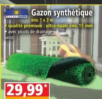 Norma Gazon synthétique offre