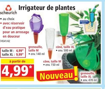 Norma Irrigateur de plantes offre
