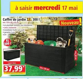 Norma Coffre de jardin XL 300 I offre