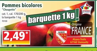Norma Pommes bicolores offre