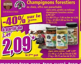 Norma Champignons forestiers offre