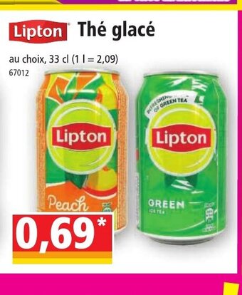 Norma Lipton Thé glacé offre