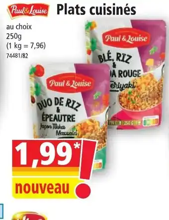 Paul& Louise Plats cuisinés