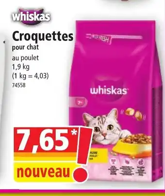 Norma Whiskas Croquettes H offre