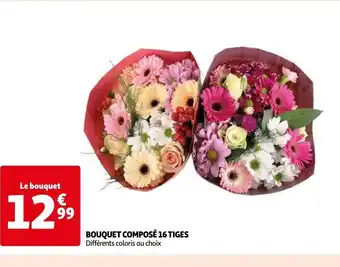 BOUQUET COMPOSÉ 16 TIGES