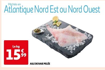 Auchan AILE DE RAIE PELÉE offre