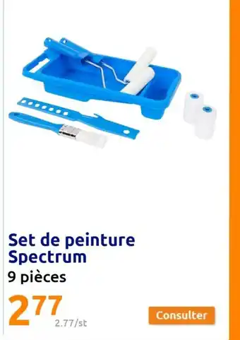 Action Set de peinture Spectrum offre