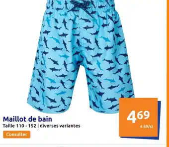 Action Maillot de bain offre