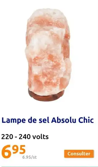 Action Lampe de sel Absolu Chic Maillot de bain offre