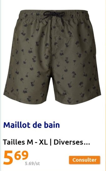 Action Maillot de bain offre