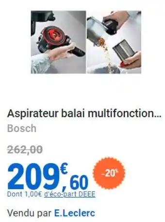 E.Leclerc Aspirateur balai multifonction... offre