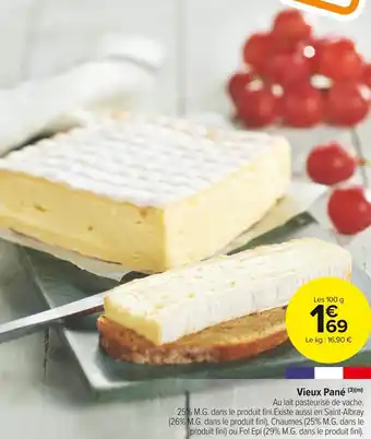 Carrefour Market Vieux pané offre