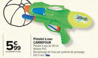 Carrefour Market Carrefour pistolet à eau offre