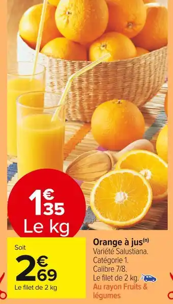 Orange à jus