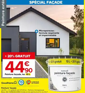 Castorama Peinture* façade offre