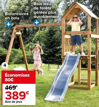 Castorama Soulet aire de jeux noumea offre