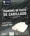 Auchan TRANCHES DE CABILLAUD NATURE SURGELÉ offre