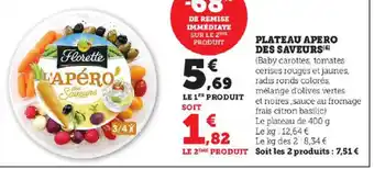 Super U PLATEAU APERO DES SAVEURS offre