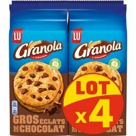 Auchan COOKIES AU CHOCOLATS GRANOLA offre
