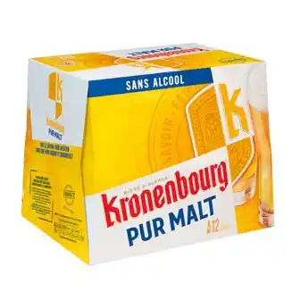 Auchan BIÈRE SANS ALCOOL PUR MALT offre