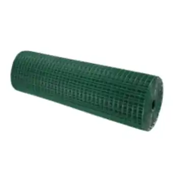 Grillage rigide plastifié| composition acier plastifié| haute résistance| réticule 13x13 mm| dimensions 1x25 m