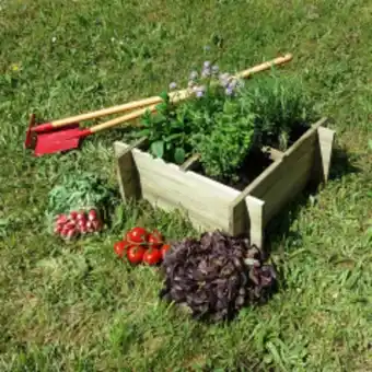 Carre potager balcon 50x50x20cm