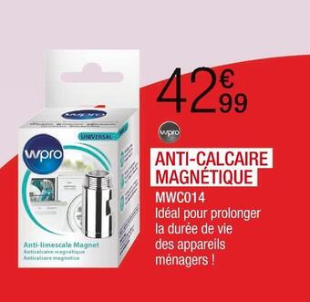 Wpro anti-calcaire magnétique