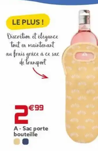 Gifi Sac porte bouteille offre