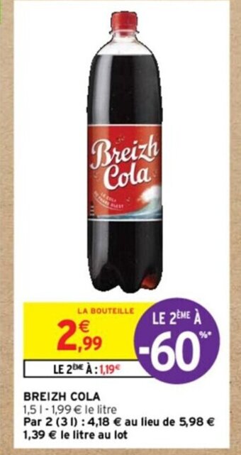 Intermarché Breizh Cola offre
