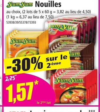 Norma Yum Yum Nouilles offre