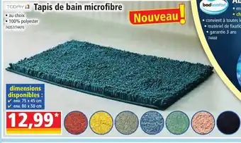 Norma TODAY Tapis de bain microfibre offre