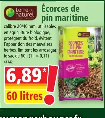 Norma Écorces de pin maritime offre