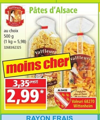 Norma Pâtes d'Alsace offre