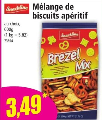 Norma Snackline Mélange de biscuits apéritif offre