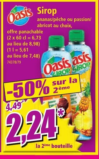 Norma Oasis Sirop offre