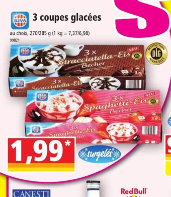 Norma 3 coupes glacées offre