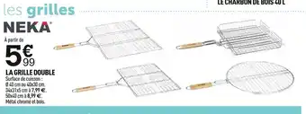 Centrakor LA GRILLE DOUBLE Surface de cuisson : offre