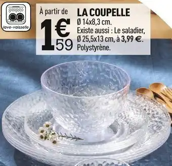 Centrakor LA COUPELLE offre