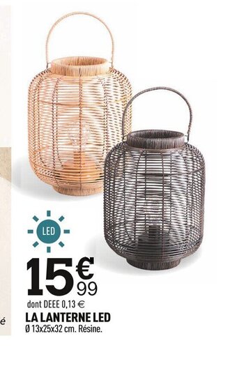 Centrakor LA LANTERNE LED offre