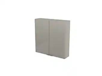 Castorama Armoire de salle de bains goodhome imandra taupe l.60 x h.60 x p.15 cm offre