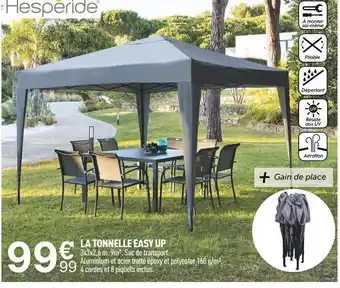 Centrakor LA TONNELLE EASY UP offre