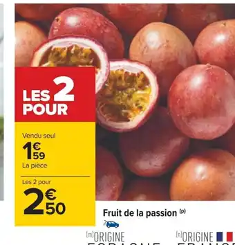 Carrefour Fruit de la passion (P) offre