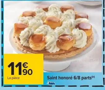 Carrefour Saint honoré 6/8 parts(¹) offre