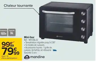 Carrefour Mini-four offre