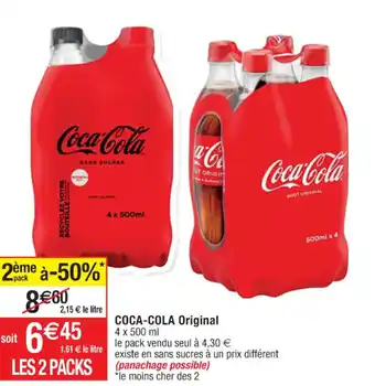 Cora x Carrefour COCA-COLA Original offre