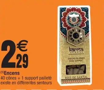 Cora x Carrefour (¹) Encens offre