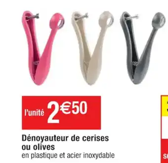 Cora x Carrefour Dénoyauteur de cerises ou olives offre