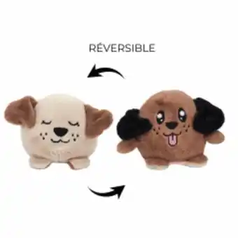 b&m Peluche reversible emotion offre