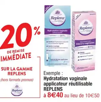 Cora x Carrefour SUR LA GAMME REPLENS offre