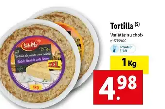 Lidl Tortilla (5) offre